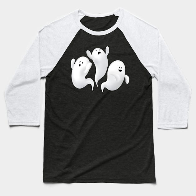 Gang of Ghosts Baseball T-Shirt by Studio Lockhart